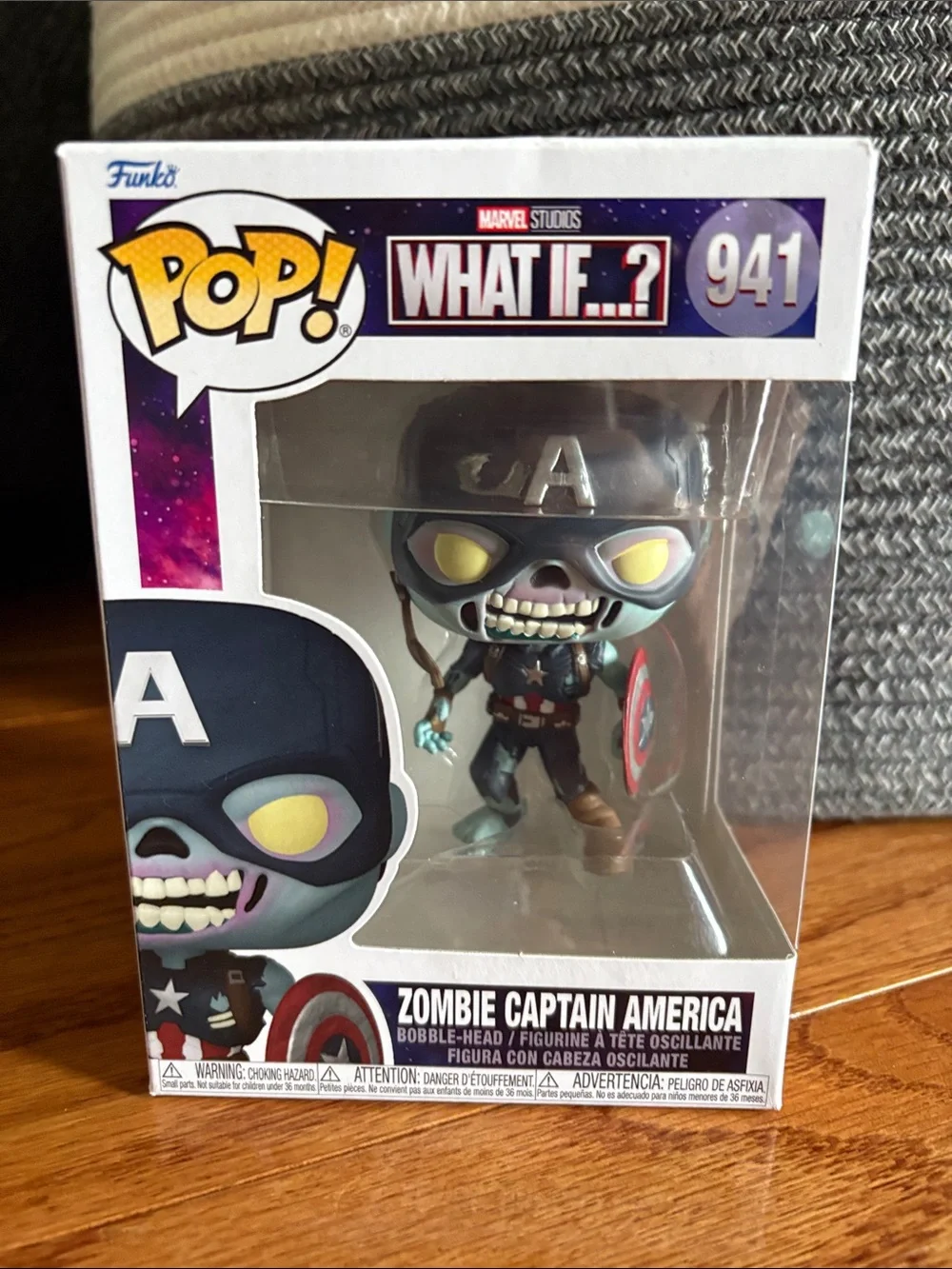Marvel Zombie Iron Man & Captain America Funko Pop